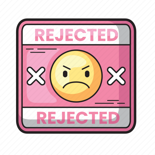 Reject, no, stop, cancel, cross, delete, rejected icon - Download on Iconfinder