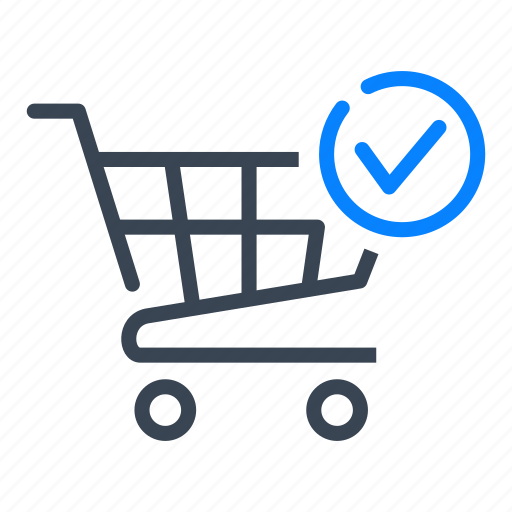 Approved, tick, cart, shopping, checked icon - Download on Iconfinder