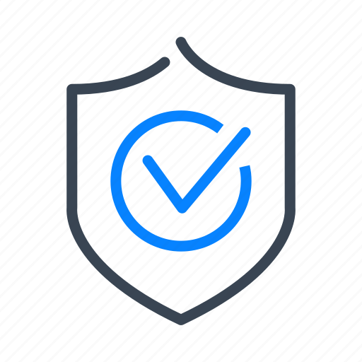 Approved, tick, shield, protection, protect, checked icon - Download on Iconfinder