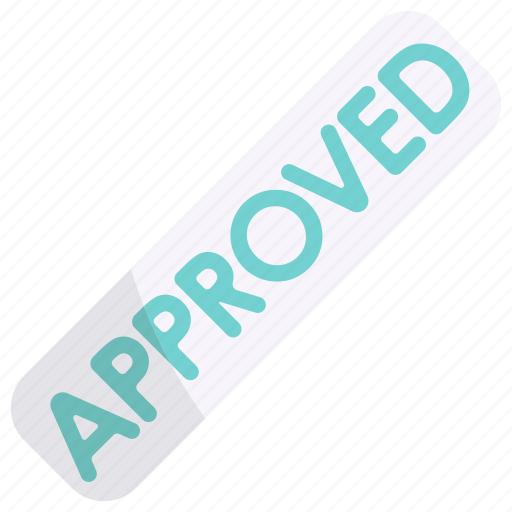 Approved, verified, done, approve, accept, stamp, ok icon - Download on Iconfinder
