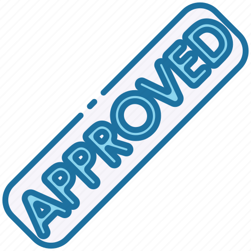 Approved, verified, done, approve, accept, stamp, ok icon - Download on Iconfinder