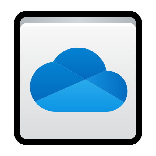 Microsoft, onedrive, one drive, cloud icon - Free download