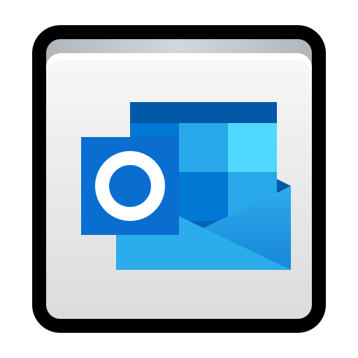 Microsoft, outlook, email icon - Free download on Iconfinder
