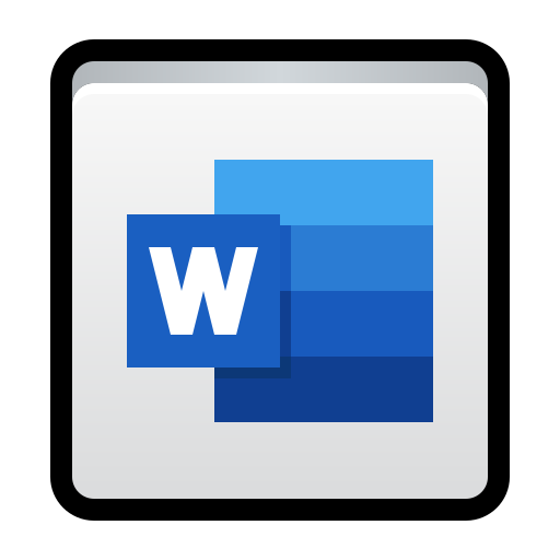 Microsoft, word, doc, docx icon - Free download