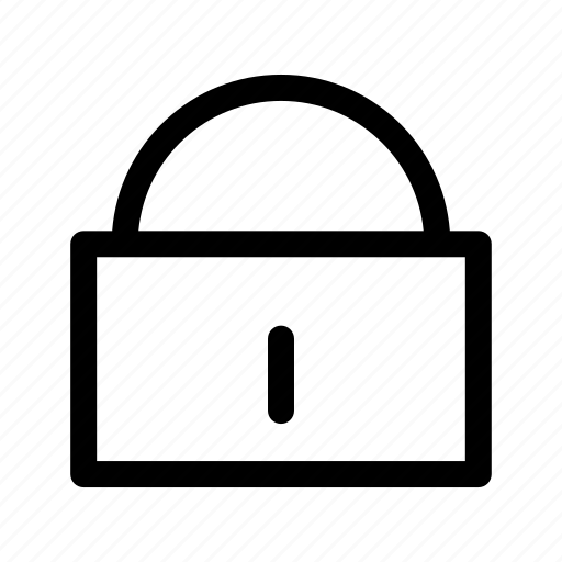 Lock, lock locked, locked, locked lock, private icon - Download on Iconfinder