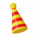 hat, cone, party, celebration, birthday, christmas