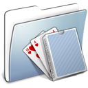 Card, deck, folder, graphite, smooth icon - Free download