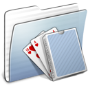 Card, deck, folder, graphite, stripped icon - Free download