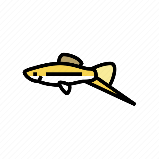 Swordtail, fish, aquarium, tropical, animal, angelfish icon - Download on Iconfinder