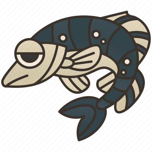 Fish, fishing, freshwater, perch, wildlife icon - Download on Iconfinder