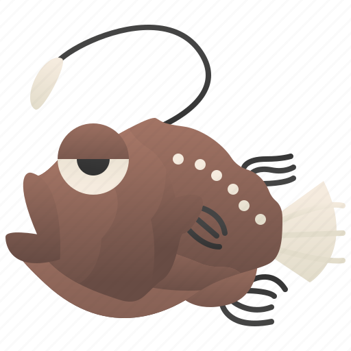 Abyssal, angler, fish, ocean, predator icon - Download on Iconfinder