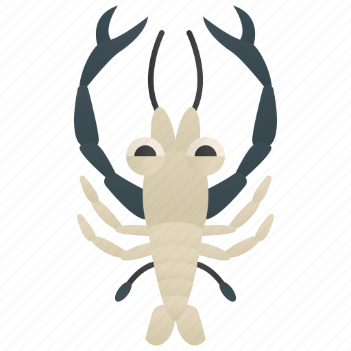 Food, fresh, prawn, river, shrimp icon - Download on Iconfinder