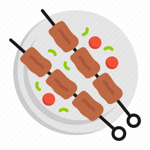 Rice, arabic tikka, chicken tikka, dish, lunch, dinner, grilled tikka icon - Download on Iconfinder