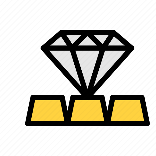 Diamond, gem, stone, jewel, arab icon - Download on Iconfinder
