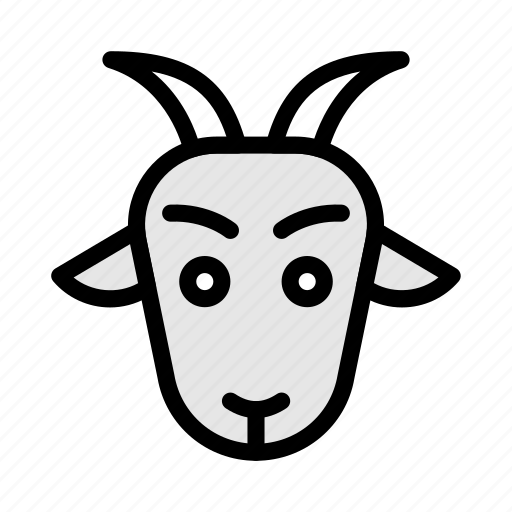 Goat, animal, arabic, culture, face icon - Download on Iconfinder