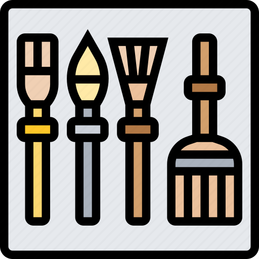 Brushes, cleaning, dust, excavation, equipment icon - Download on Iconfinder
