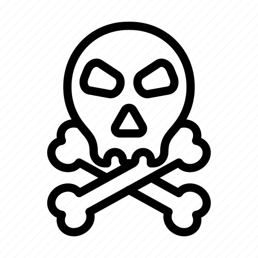 Skeleton, skull, bone, halloween, horror icon - Download on Iconfinder