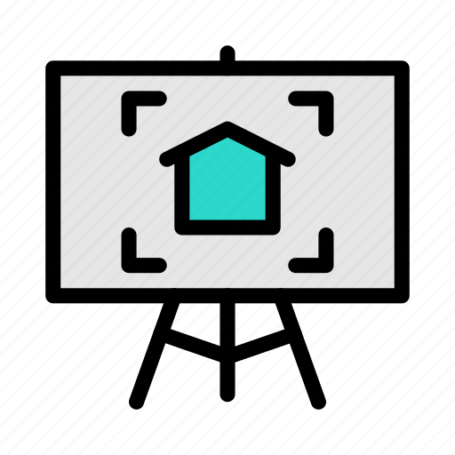 Architect, blueprint, board, construction, house icon - Download on Iconfinder