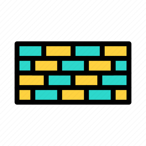 Wall, brick, construction, architecture, building icon - Download on Iconfinder