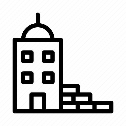 Building, architect, construction, tower, brick icon - Download on Iconfinder