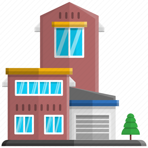 House, architecture, construction, apartment, real estate, building, home icon - Download on Iconfinder