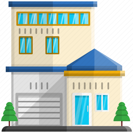 House, architecture, construction, apartment, real estate, property, building icon - Download on Iconfinder