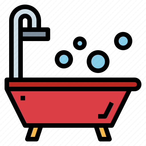 Bathtub, furniture, household, water icon - Download on Iconfinder