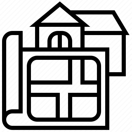 Blueprint, home, house, map, plan icon - Download on Iconfinder