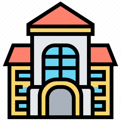 Architecture, building, construction, education, school icon - Download on Iconfinder