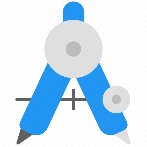 Compass, architect, drawing, designer, draft, draw, education icon - Download on Iconfinder