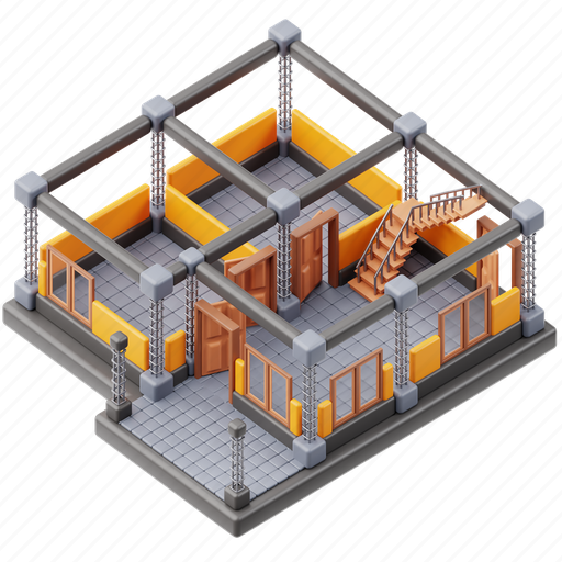 Home, planning 3D illustration - Download on Iconfinder