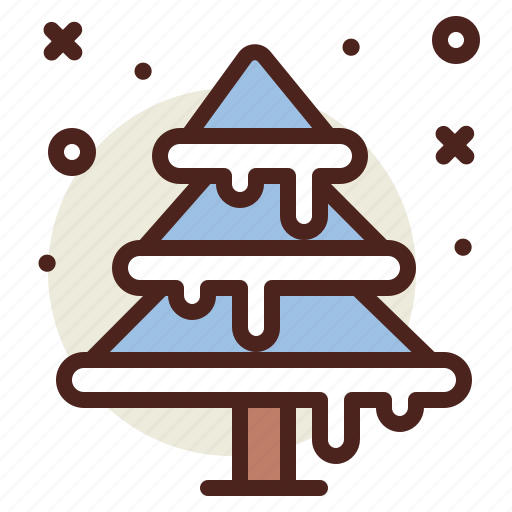 Pine, snow, tree, winter icon - Download on Iconfinder