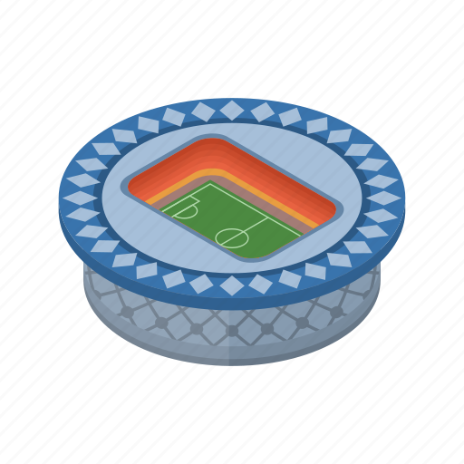 Abstract, arena, cartoon, classic, football, isometric, sport icon - Download on Iconfinder