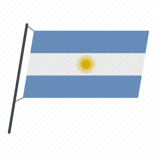 Argentina, argentinian, flag, nation, national, patriotism, sun icon - Download on Iconfinder