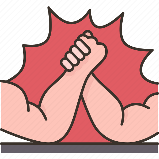 Battle, arm, wrestling, strength, opponent icon - Download on Iconfinder