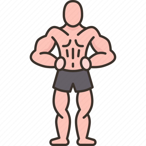 Bodybuilder, muscular, strong, man, workout icon - Download on Iconfinder