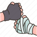 hand, clasping, arm, wrestling, combat