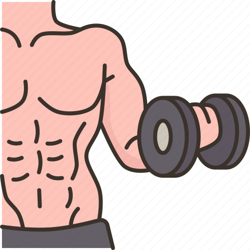 Strong, dumbbells, gym, exercise, bodybuilder icon - Download on Iconfinder