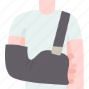 shoulder, immobilizer, sling, injury, treatment