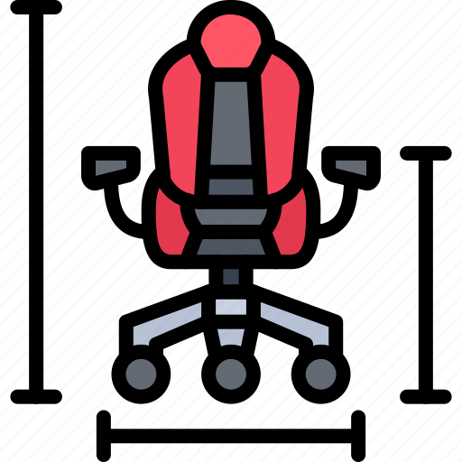Chair, armchair, size, shop, furniture icon - Download on Iconfinder