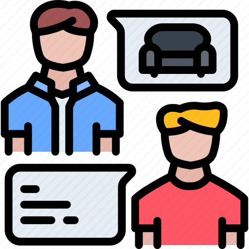 Consultation, worker, client, dialogue, shop, furniture icon - Download on Iconfinder