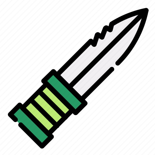 Knife, cutlery, army icon - Download on Iconfinder