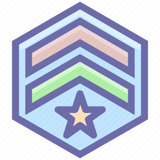 Army, army badge, badge, force badge, military, soldier, star icon - Download on Iconfinder