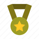 medal, award, prize, star, badge