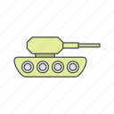 military, tank, war