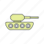 military, tank, war 