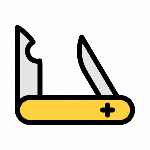 Swiss, knife, weapon, army, blade icon - Download on Iconfinder