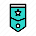 badge, rank, army, military, success