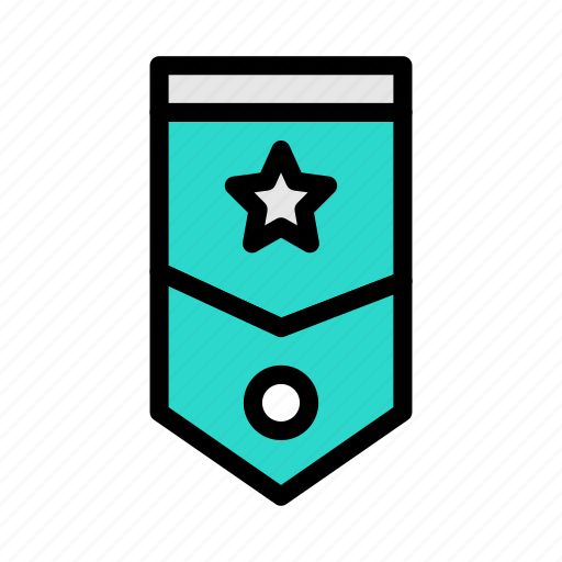 Badge, rank, army, military, success icon - Download on Iconfinder