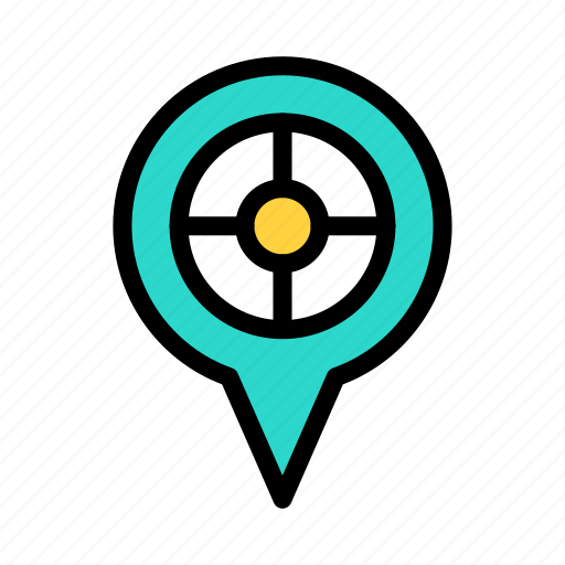 Map, target, location, marker, army icon - Download on Iconfinder